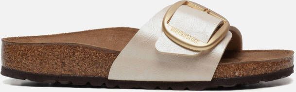 Birkenstock Madrid Big Buckle slippers wit