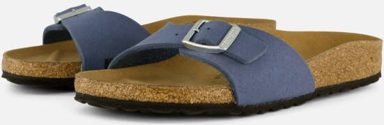 Birkenstock Madrid Slippers blauw Imitatieleer