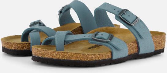 Birkenstock Mayari Kids Slippers blauw Nubuck