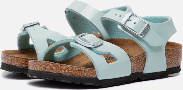 Birkenstock Rio Kids Sandalen blauw Lak