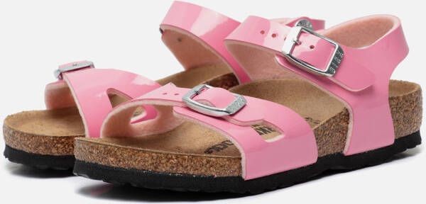 Birkenstock Rio Kids Sandalen roze Lak