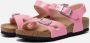 Birkenstock Rio Kids Sandalen roze Lak - Thumbnail 1