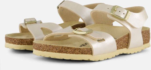 Birkenstock Rio Kids Sandalen wit Leer