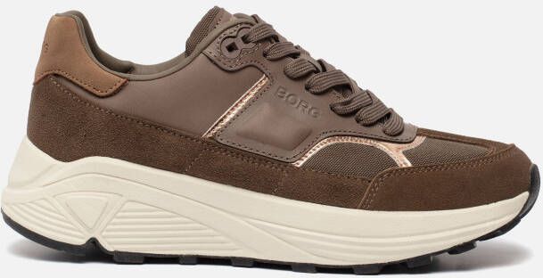 Bjorn Borg R1300 sneakers taupe Imitatieleer