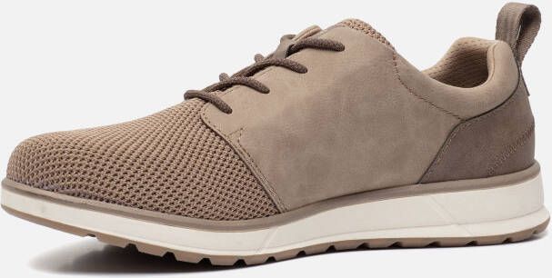 Bugatti Artic Sneakers taupe Textiel Heren