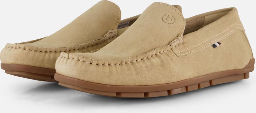 Bugatti Tao Instappers beige Suède