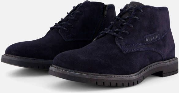 Bugatti Caj Veterschoenen blauw Suede