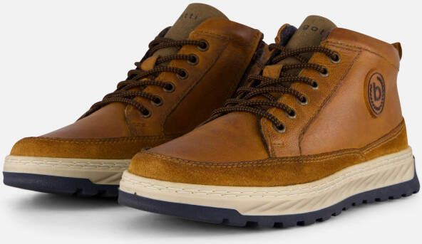 Bugatti Exter Veterschoenen cognac Leer