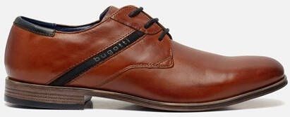 Bugatti Leagro veterschoenen cognac Leer