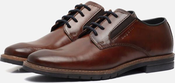 Bugatti Mero Veterschoenen cognac Leer