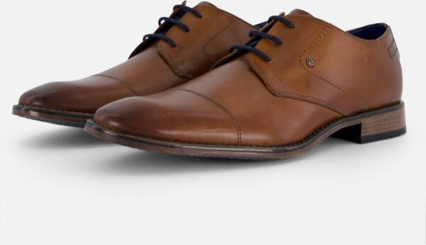 Bugatti Rinaldo Eco Veterschoenen cognac Leer Heren