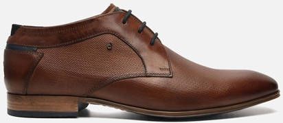 Bugatti Veterschoenen Cognac Leer 390311 Heren Leer