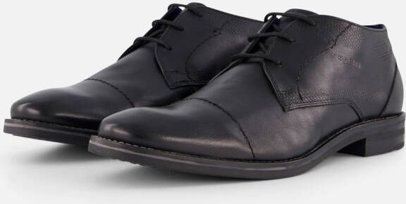 Bugatti Veterschoenen Zwart Leer 390301 Heren Leer