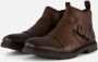 Bugatti leren heren boots bruin - Thumbnail 2