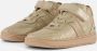 BunniesJR 224653-994 Meisjes Hoge Sneakers Goud Suède Veters - Thumbnail 1