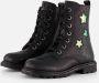 BunniesJR 224864-589 Meisjes Biker Boots Zwart Leer Veters - Thumbnail 3