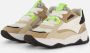 BunniesJR Cody Chunky Sneakers beige Leer Heren - Thumbnail 2