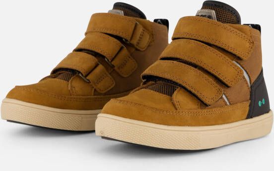 BunniesJR Velcro Sneakers cognac Leer