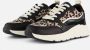 Cellini Cellnini Leopard Sneakers zwart Textiel - Thumbnail 1