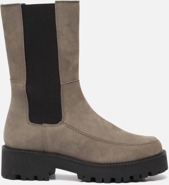 Cellini Chelsea boots groen Nubuck