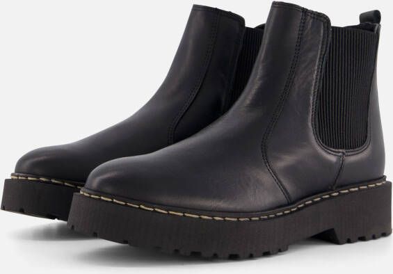 Cellini Chelsea boots zwart Leer