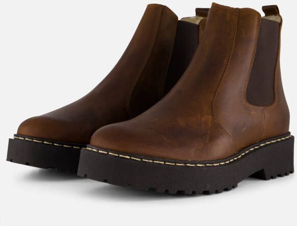 Cellini Chelsea boots cognac Leer