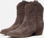 Cellini Cowboylaarzen taupe Suede - Thumbnail 1