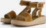 Cellini Espadrilles bruin Textiel - Thumbnail 1