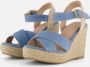 Cellini Espadrilles blauw Textiel - Thumbnail 12