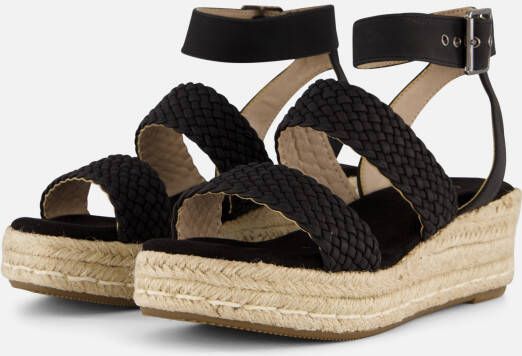 Cellini Espadrilles zwart Pu