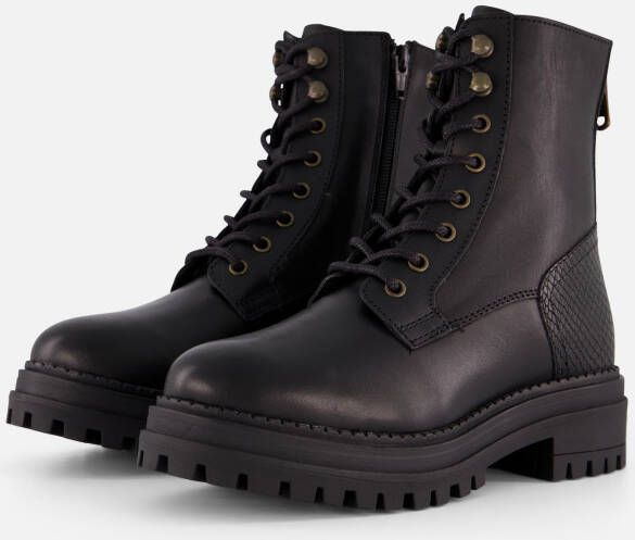 Cellini Luna Veterboots zwart Leer