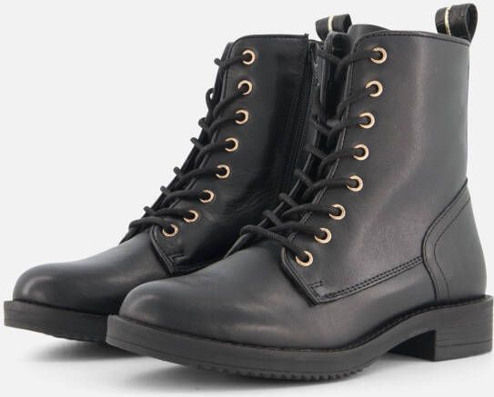 Cellini Veterboots zwart Leer