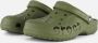 Crocs Baya Clogs Slippers groen Rubber - Thumbnail 1