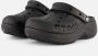 Crocs Baya Platform Clogs Slippers zwart - Thumbnail 1