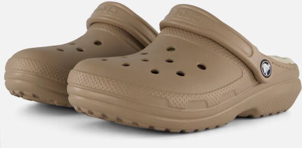 Crocs Classic Lined Clog Sandalen maat M10 W12 bruin