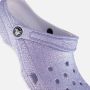 Crocs Classic Glitter Clog Slippers paars - Thumbnail 7