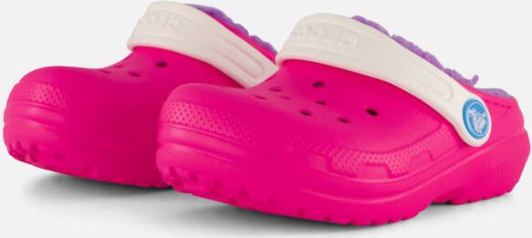 Crocs Classic Lined Clog Slippers roze