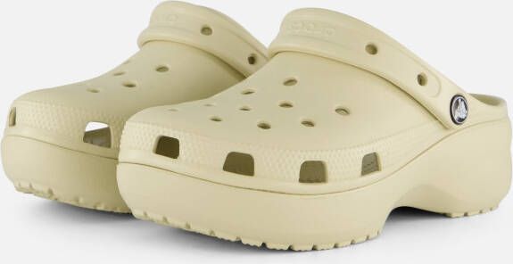 Crocs Classic Platform in beige formaten: 41 42