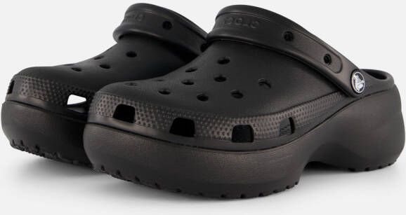 Crocs Classic Platform Clog W Slippers zwart