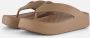 Crocs Women's Getaway Platform Flip Sandalen maat W10 beige - Thumbnail 1