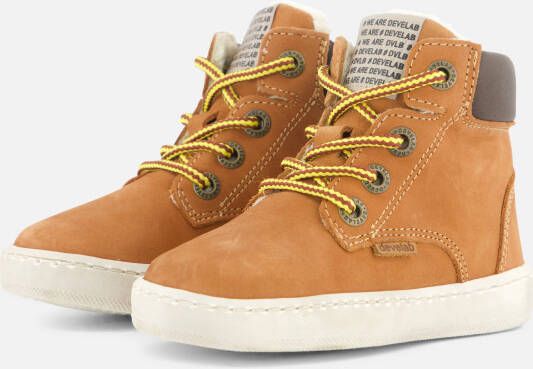 Develab Babyschoenen cognac Nubuck