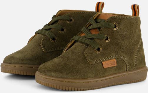 Develab Babyschoenen groen Suede