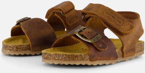 Develab leren sandalen cognac Bruin Jongens Leer Effen 24 - Foto 3