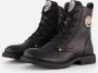 Develab Smiley Veterboots zwart Leer - Thumbnail 1