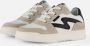 Develab 45987 Lage sneakers Leren Sneaker Meisjes Beige - Thumbnail 2