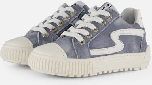 Develab Sneakers blauw Leer Heren