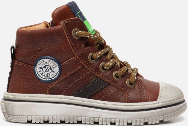 Develab Sneakers cognac Leer 72308