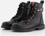 Develab 44316 Veterboots Laarzen Met Veters Kids Zwart - Thumbnail 3