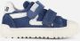 Develab 45959 693 Blue Combi Suede Klittenbandschoenen - Thumbnail 1