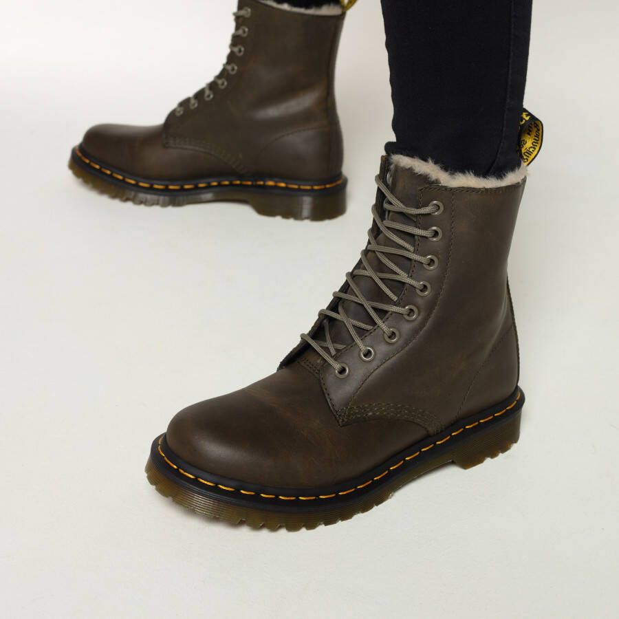 Dr Martens Dr. Martens 1460 Serena veterboots groen